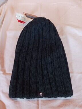 The North Face Reversible Women's Tall Black Shinsky Beanie NWT